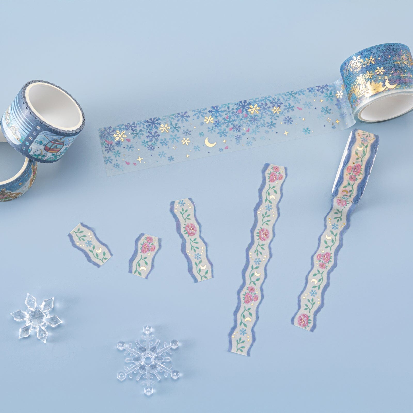 Tsuki ‘Winter Journey’ Washi Tape Set ☾