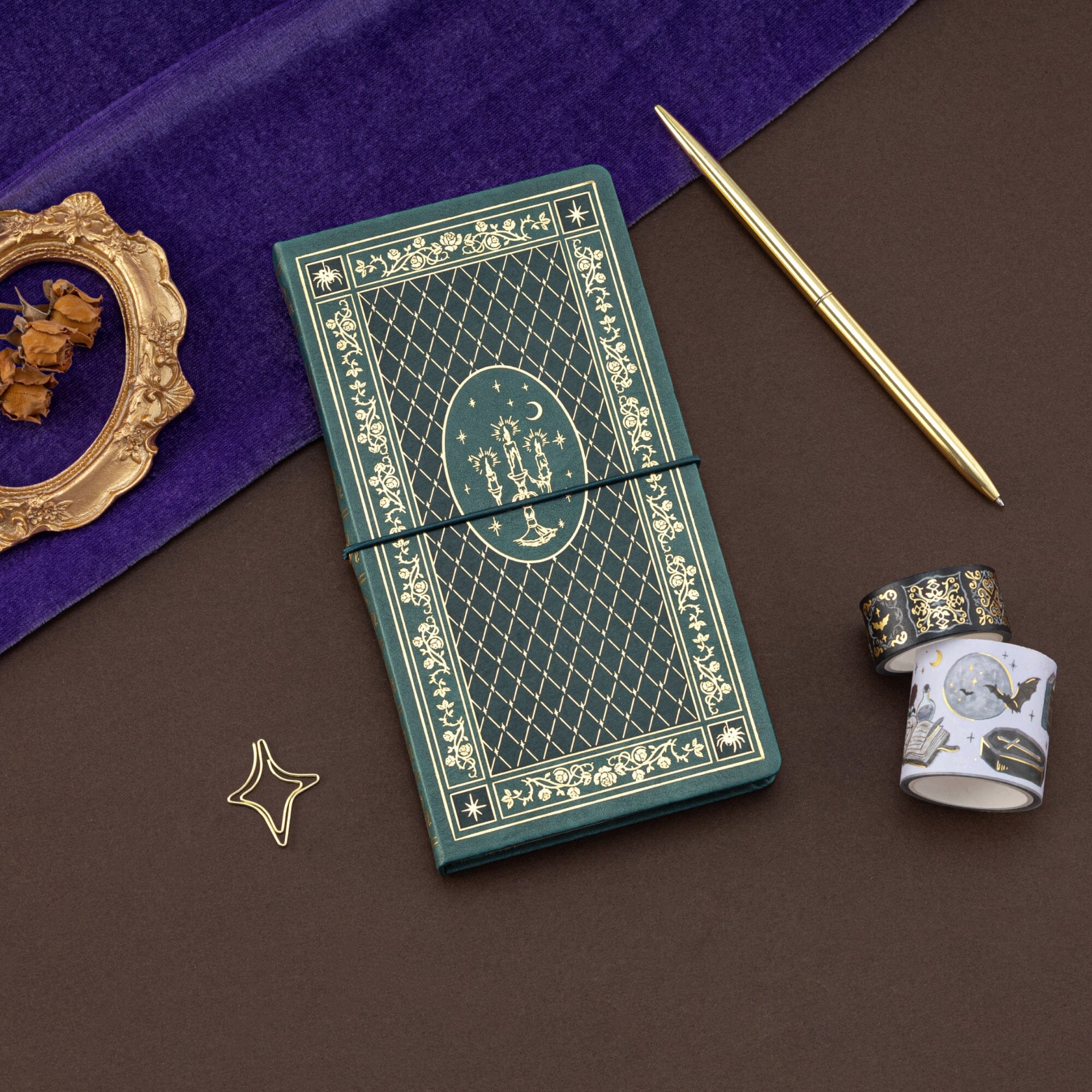 Tsuki ‘Candlelit Library’ Travel Notebook ☾