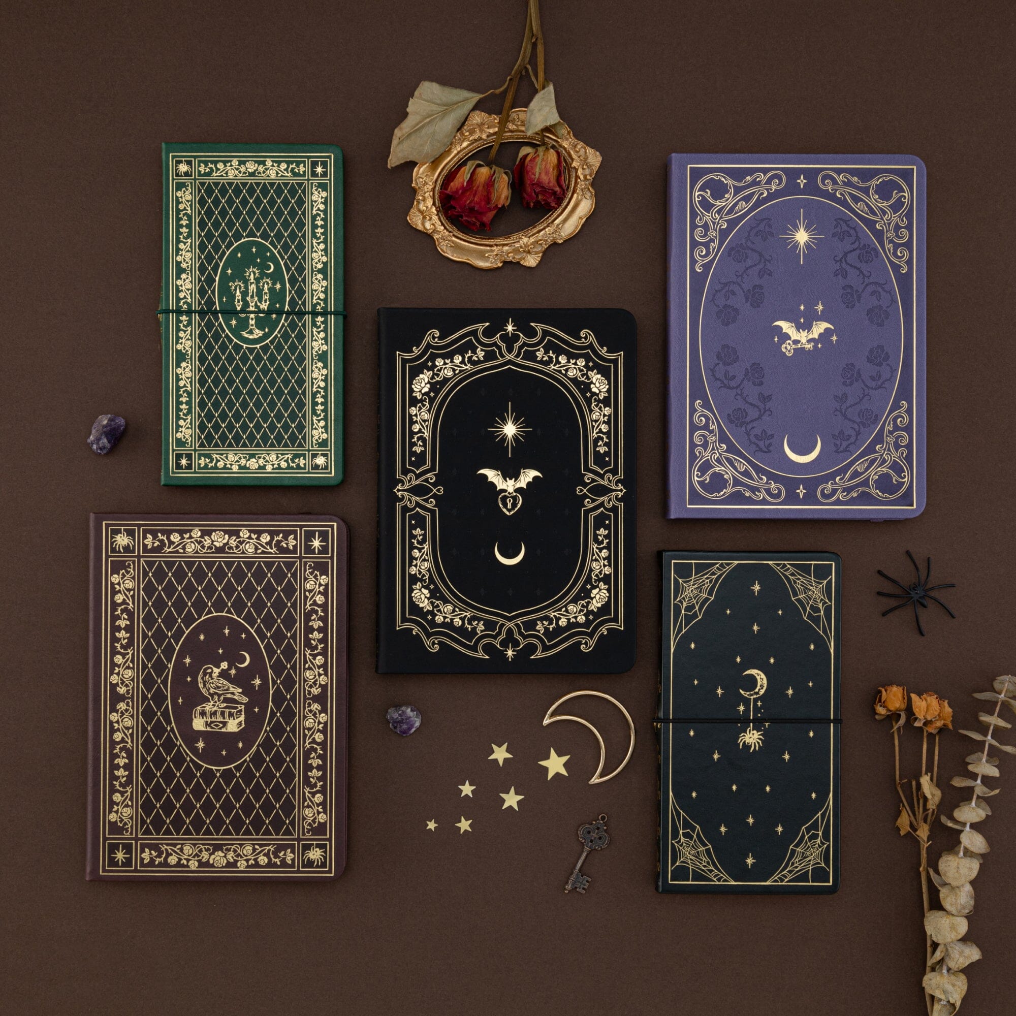 Tsuki ‘Candlelit Library’ Travel Notebook ☾
