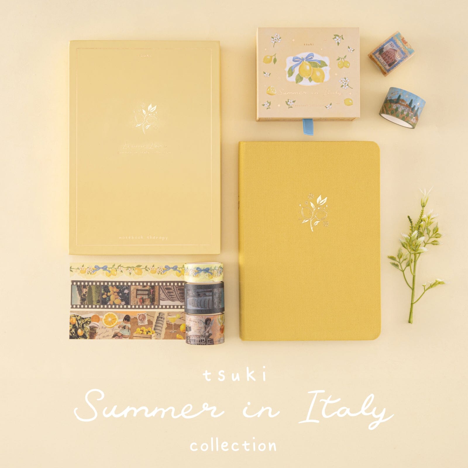 Tsuki ‘Summer in Italy’ Washi Tape Set ☾