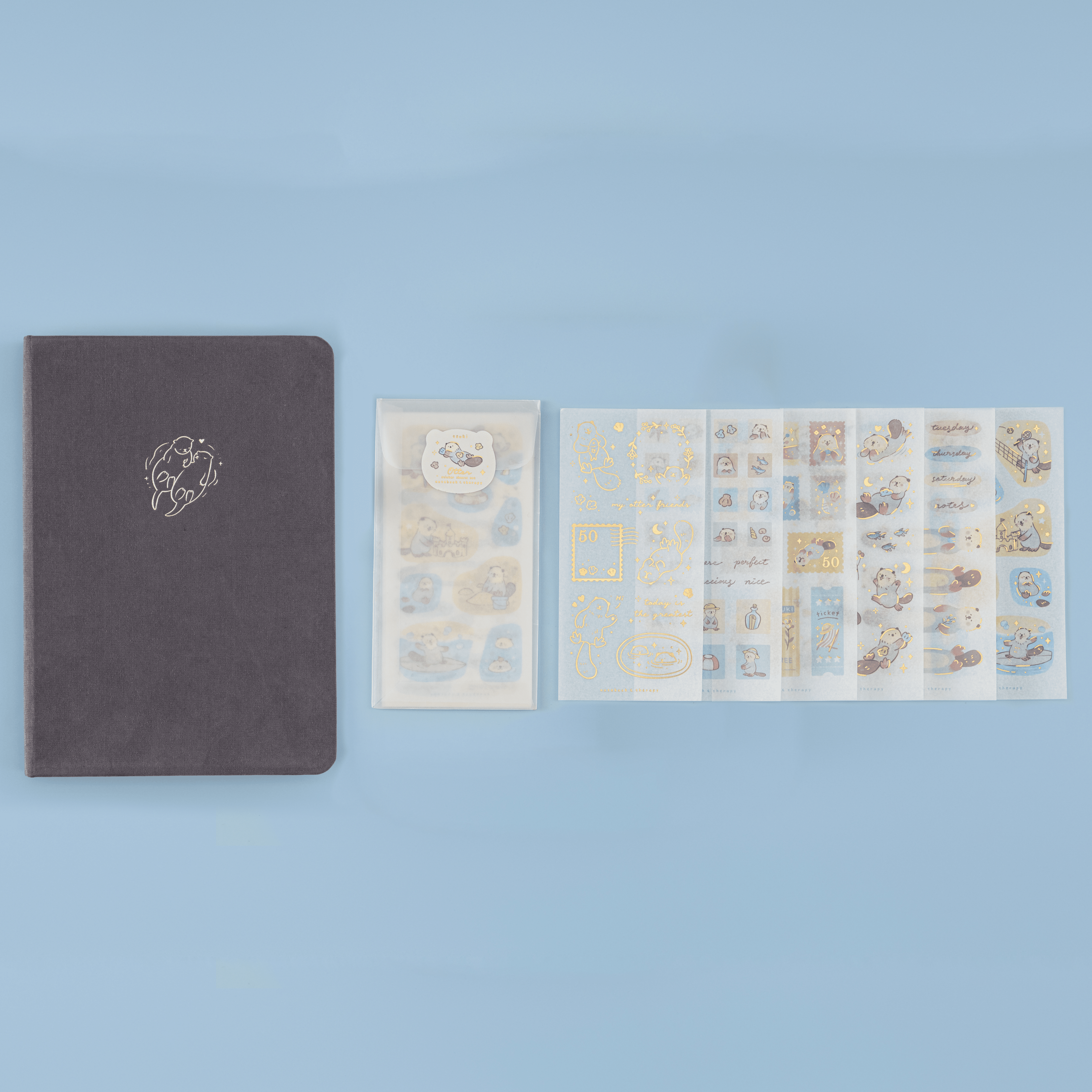 Tsuki 'Otter Friends' Limited Edition Bullet Journal Tsuki 'Otter Friends' Limited Edition Bullet Journal