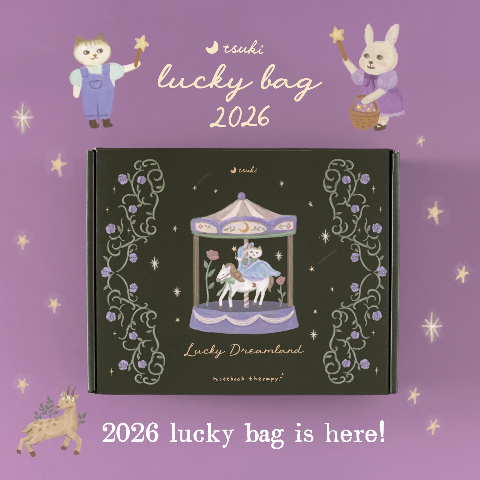 Tsuki ‘Lucky Dreamland’ 2026 Lucky Bag ☾