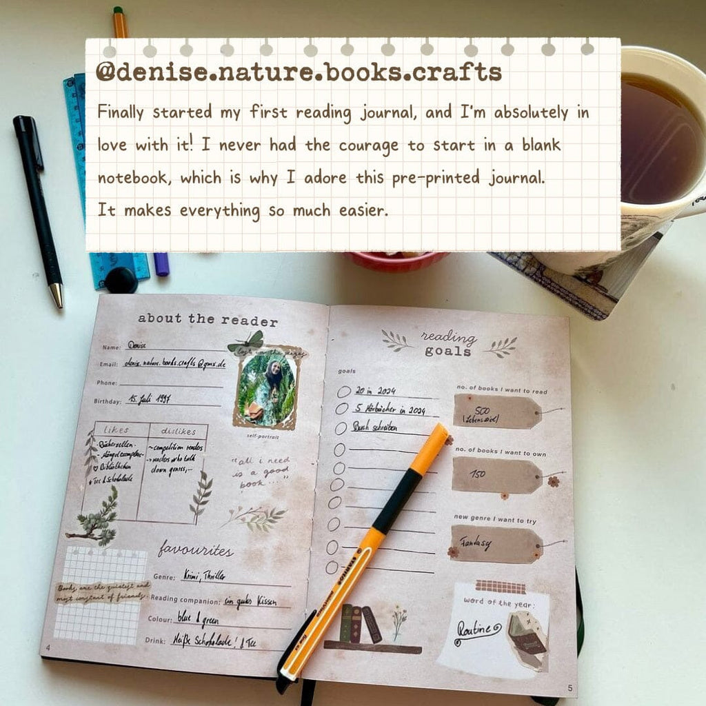 Tsuki Reading Journal ☾ – NotebookTherapy