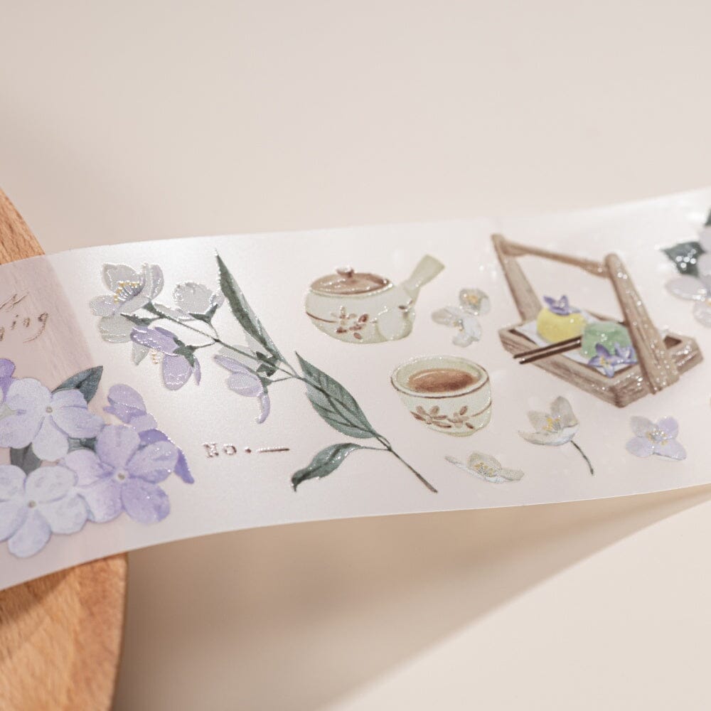 Hinoki - 'Into the Tea Room' PET + Washi Tape Set – NotebookTherapy