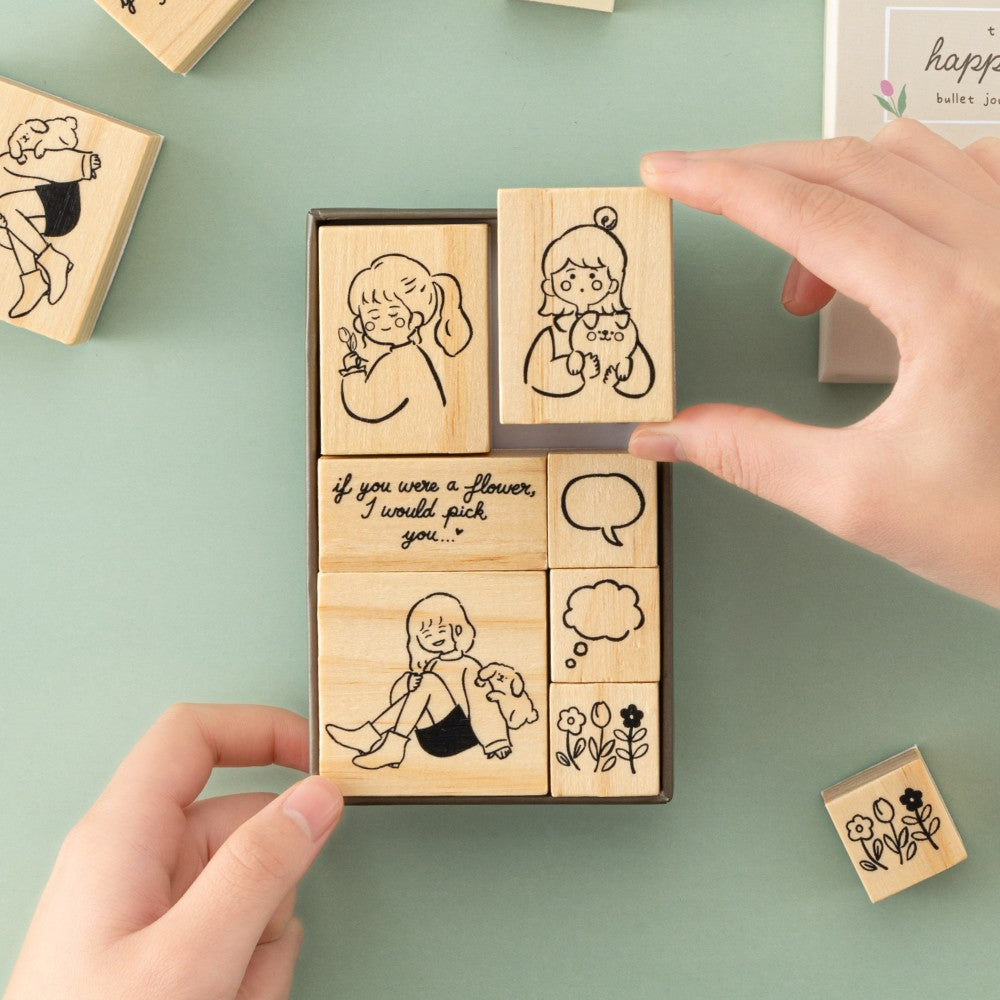 Small Hand Rubber Stamps