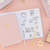 Tsuki ‘Sakura Breeze’ Bullet Journal Stamp Set ☾