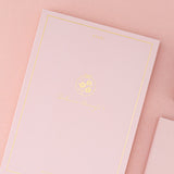 Tsuki Sakura Breeze limited edition bullet journal by Notebook Therapy close up of box detail