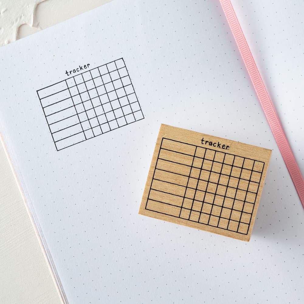 Goal Habit Tracker Stamp | Perpetual Calendar Planner Stamps | Planner  Minimalist Journal | Bujo Rubber Stamp | Bullet Journal Creatiate BJ —  Modern