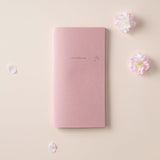 Cover of into the blossom textured paper refill for travel notebook