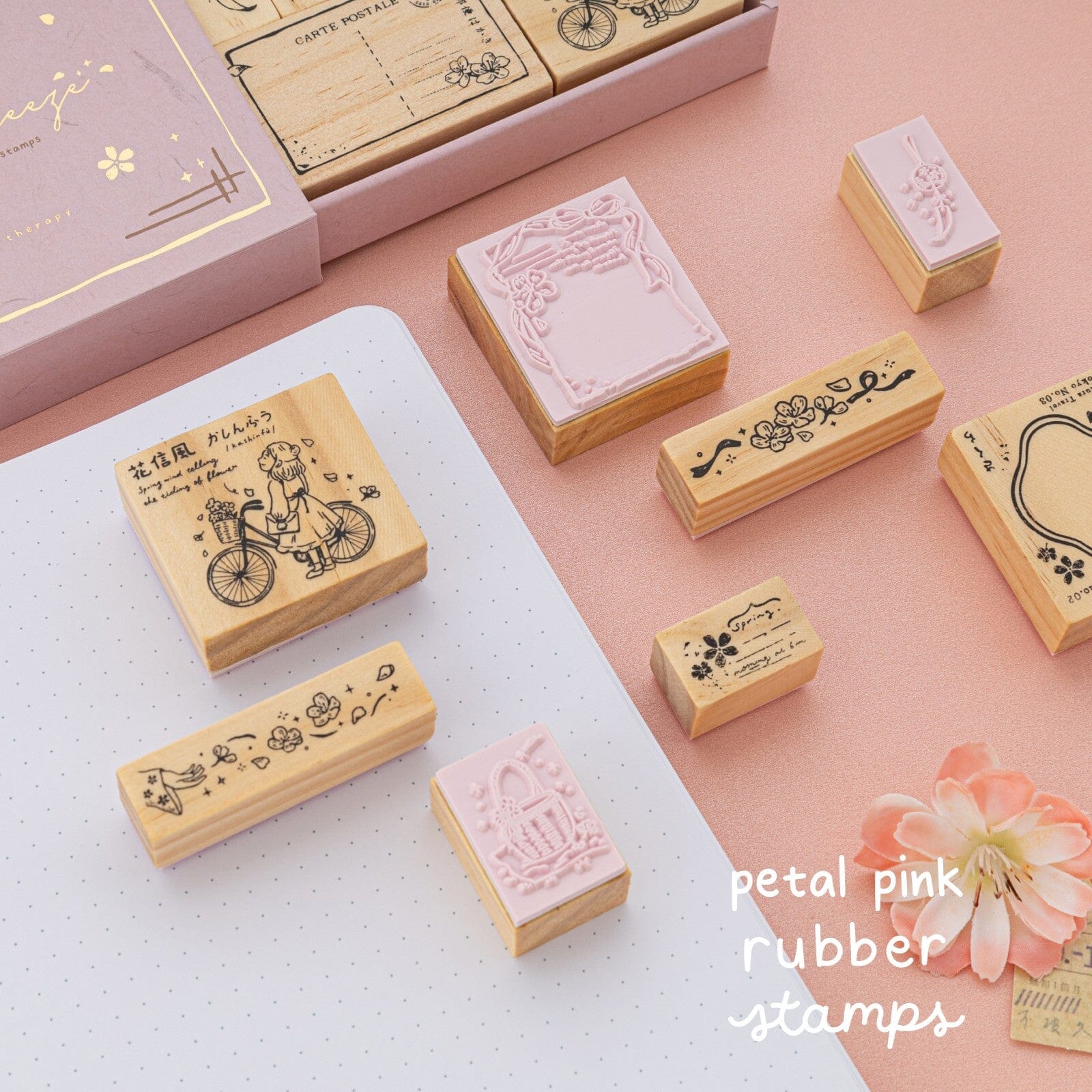 Tsuki Bullet Journal Tracking and Planning Stamp Set