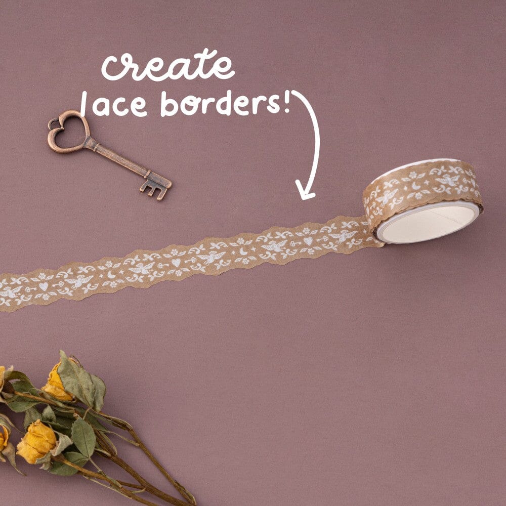 Get creative with writing tape from Love Lock washi tape set