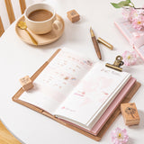 Pink travel notebook refill