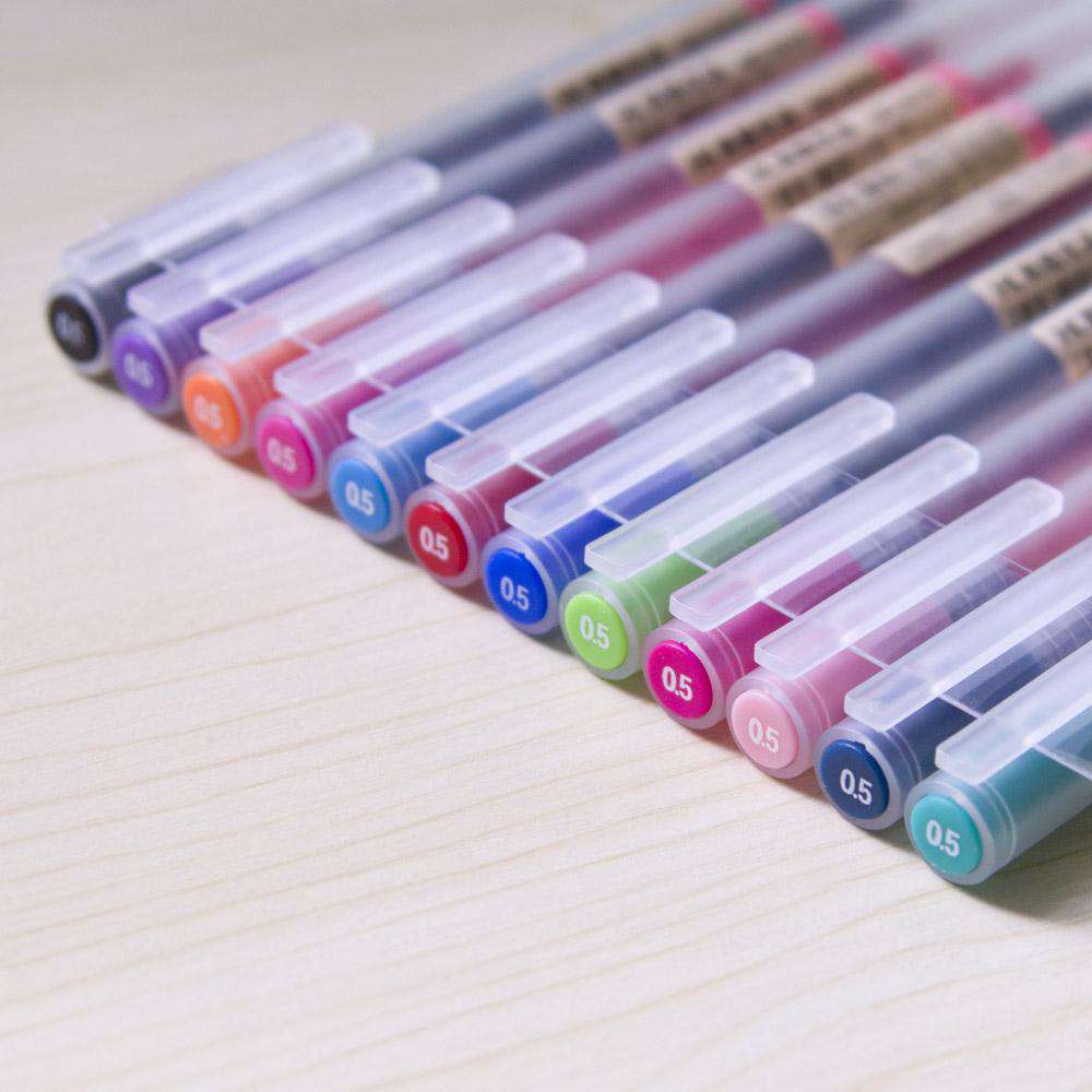 12 set Muji style Japanese pens – norvula