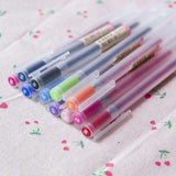 MUJI Style Gel Pens - Set of 12