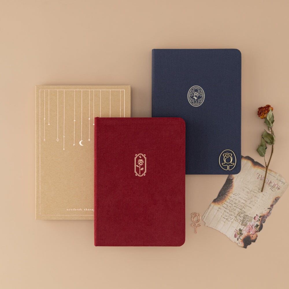 Tsuki ‘Vintage Rose’ Kraft Paper Limited Edition Bullet Journals ☾