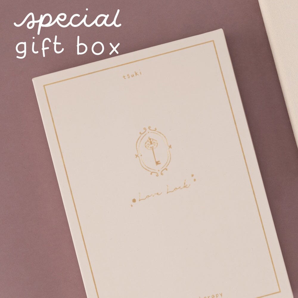 Special gift box with gold key illusstration