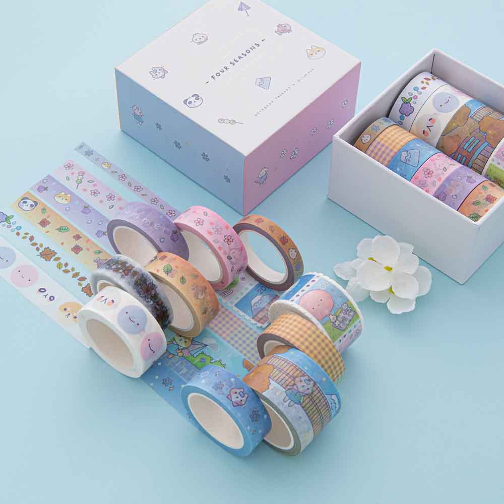 Mr. Pen- Washi Tape Set, 21 Rolls, Floral Washi Tape, Washi Tape