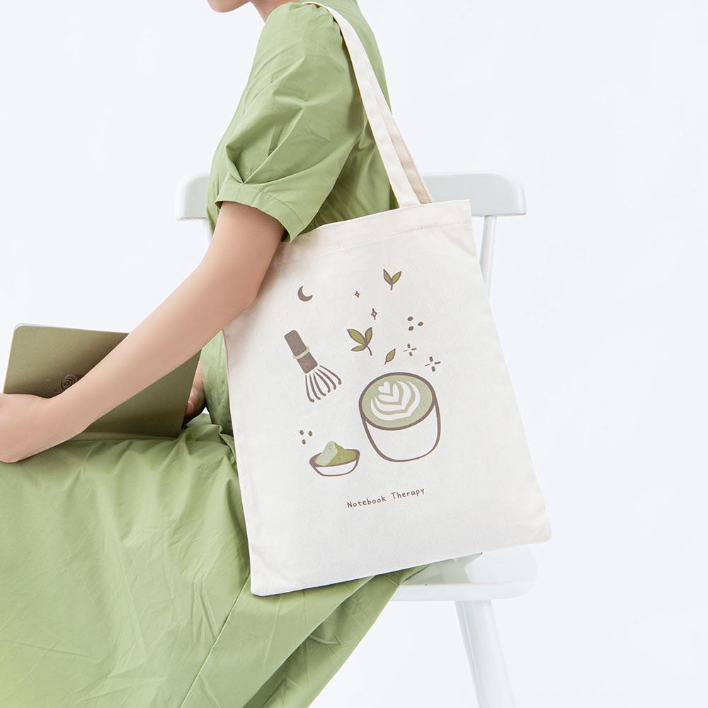 Pastel Aesthetic Canvas Tote Bag – NotebookTherapy