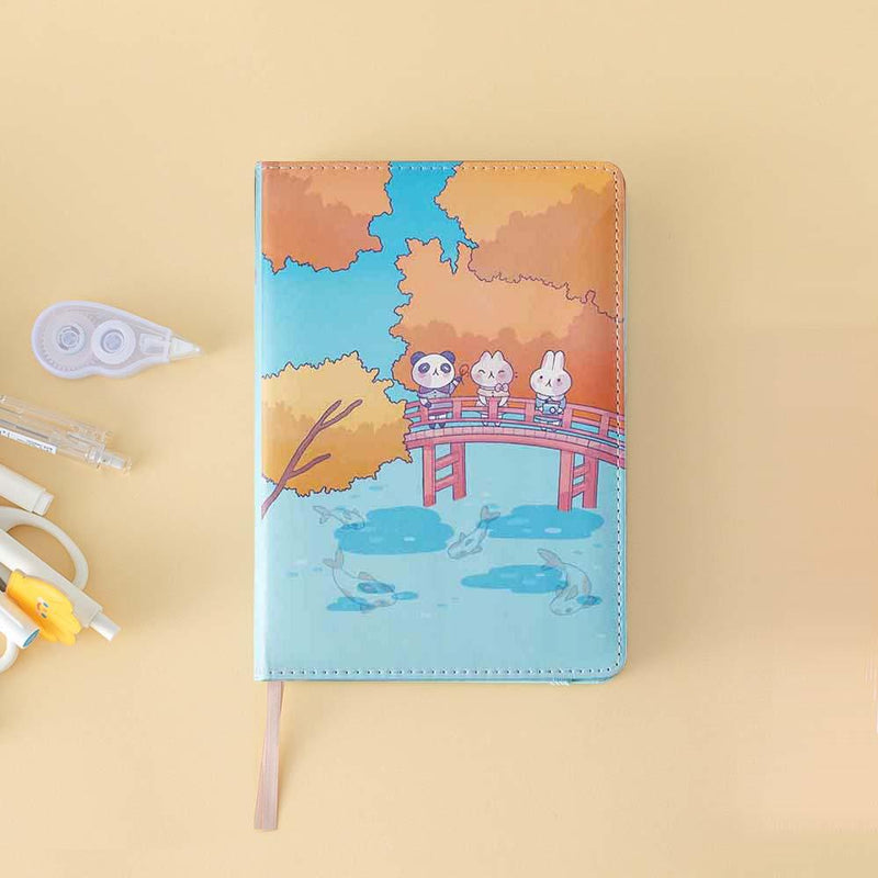 Tsuki 'Four seasons' Fuji Pop-Up Pencil Case ☾ @milkkoyo x NotebookThe –  NotebookTherapy