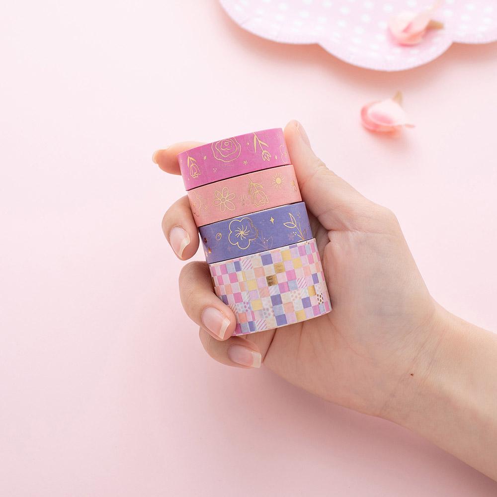 S0202 Time's Love Series Washi Paper Sticker Mini Book 6 Types Stick –  yanstationery