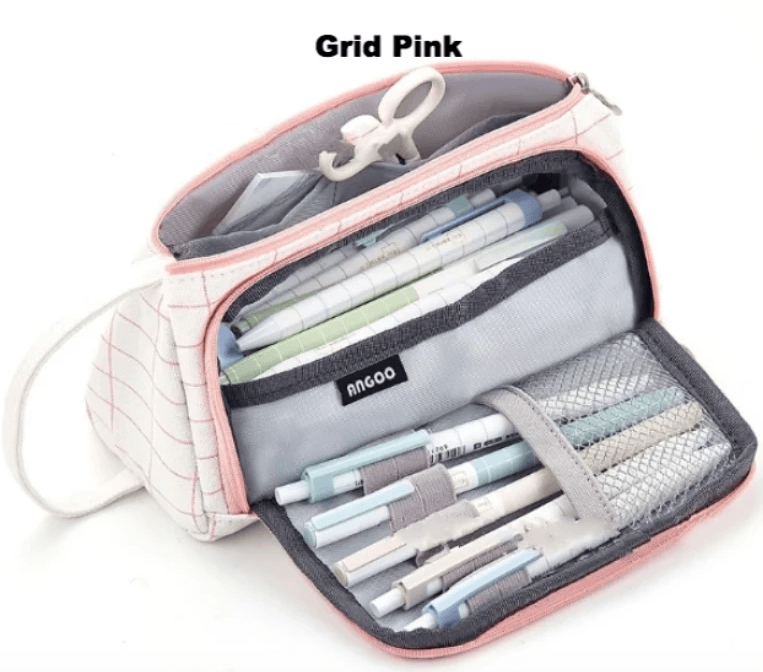 Pouched Stationery Organiser Pencil Case
