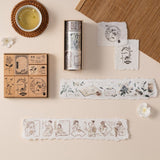Hinoki - ‘Into the Tea Room’ PET + Washi Tape Set