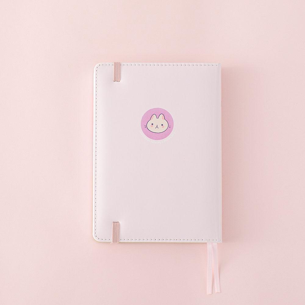 back cover of tsuki spring edition bullet journal