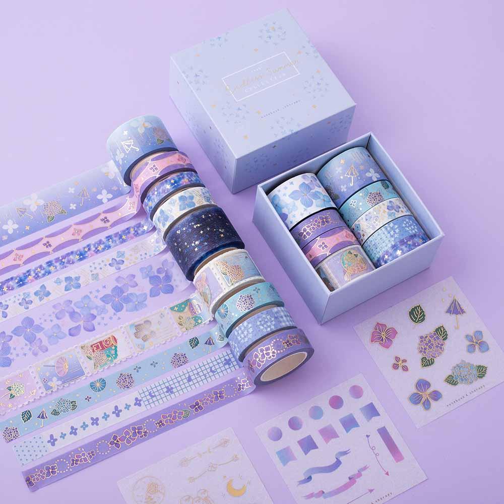 Tsuki 'Cup of Galaxy' Holographic Washi Tape Set ☾ – NotebookTherapy