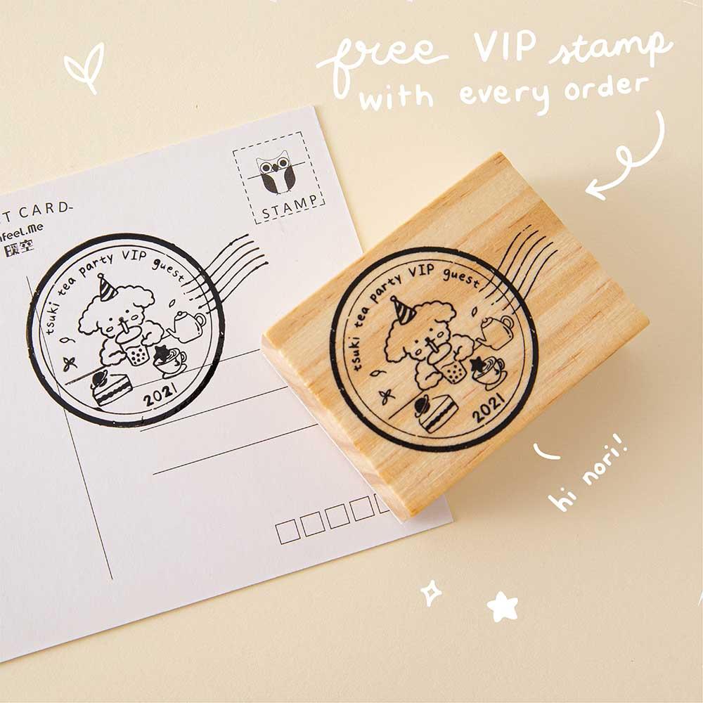 Tsuki Tea Party Collector Edition Stamp ☾