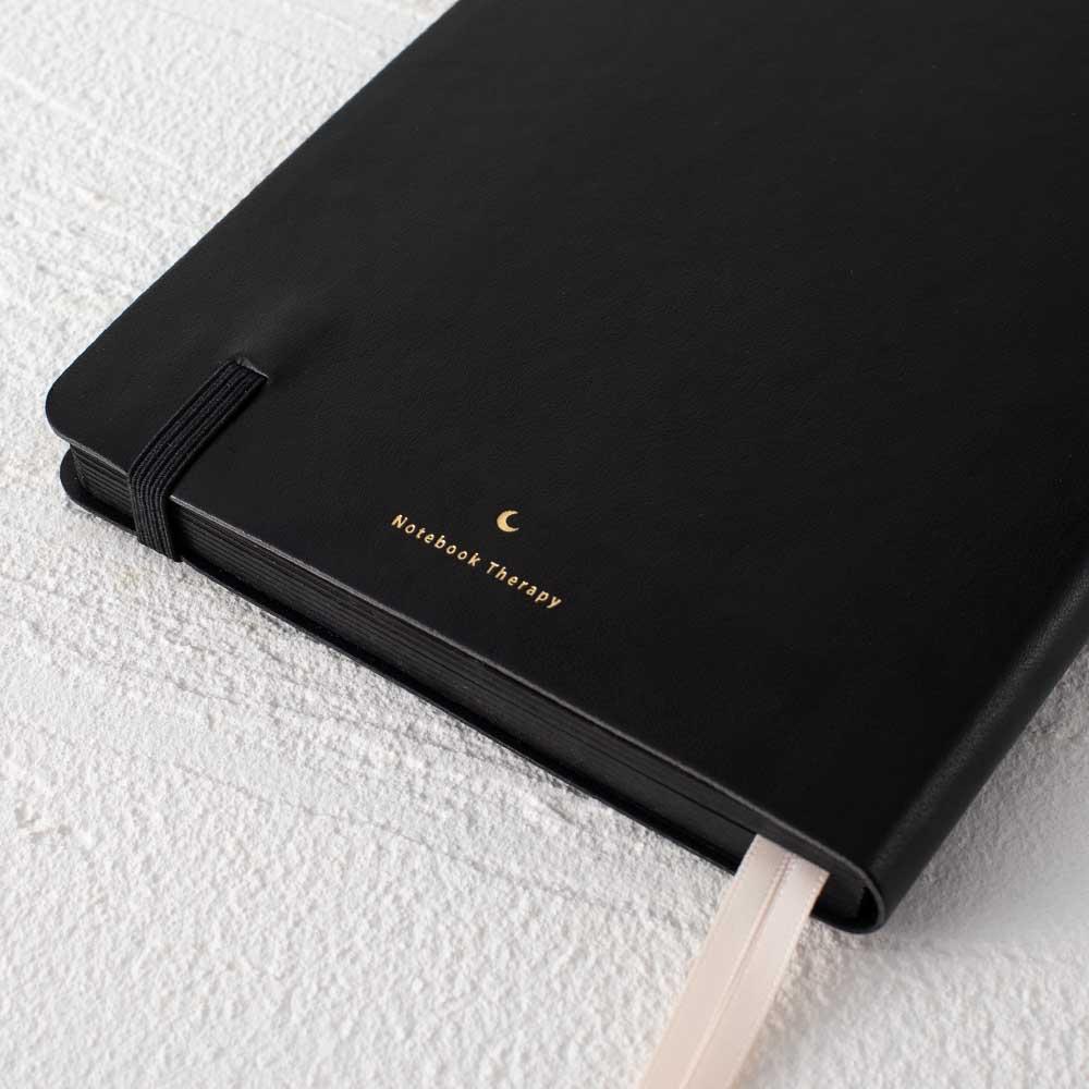 Tsuki ‘Midnight Edition’ Black Page Bullet Journal Notebook ...