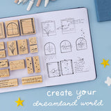 Tsuki ‘Cloud Dreamland’ Bullet Journal Stamp Set ☾