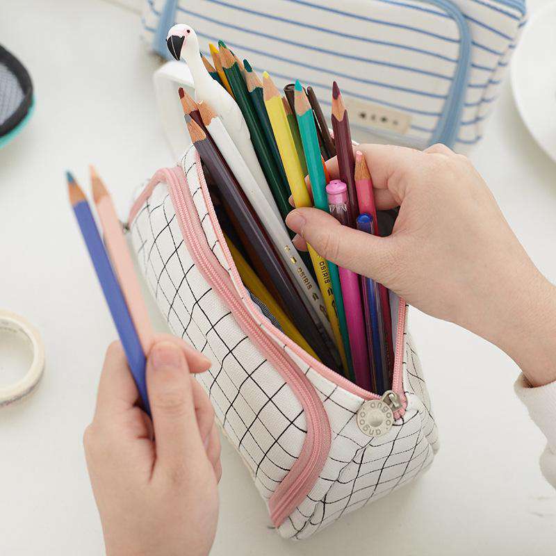 Pouched Stationery Organiser Pencil Case – NotebookTherapy