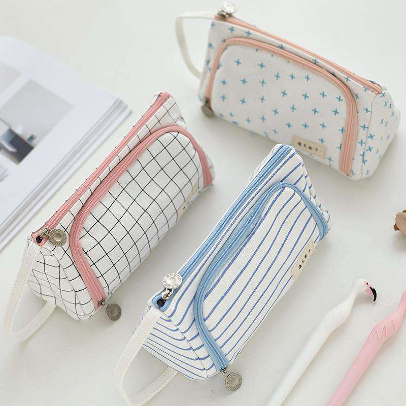 Clear Pencil Case, Cute Pencil Case Transparent Zipper Pencil Bag Pouch  Travel Makeup Bags For College Office School Stationery(1pcs, Pink) |  Fruugo KR