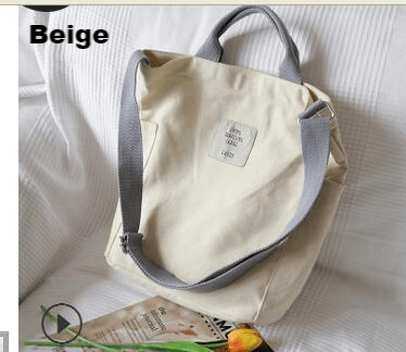 Canvas Aesthetic Tote Bags, Aesthetic Canvas Bag Women