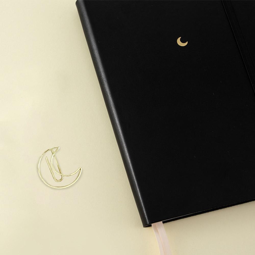 Tsuki 'Midnight Edition' Black Page Bullet Journal Notebook