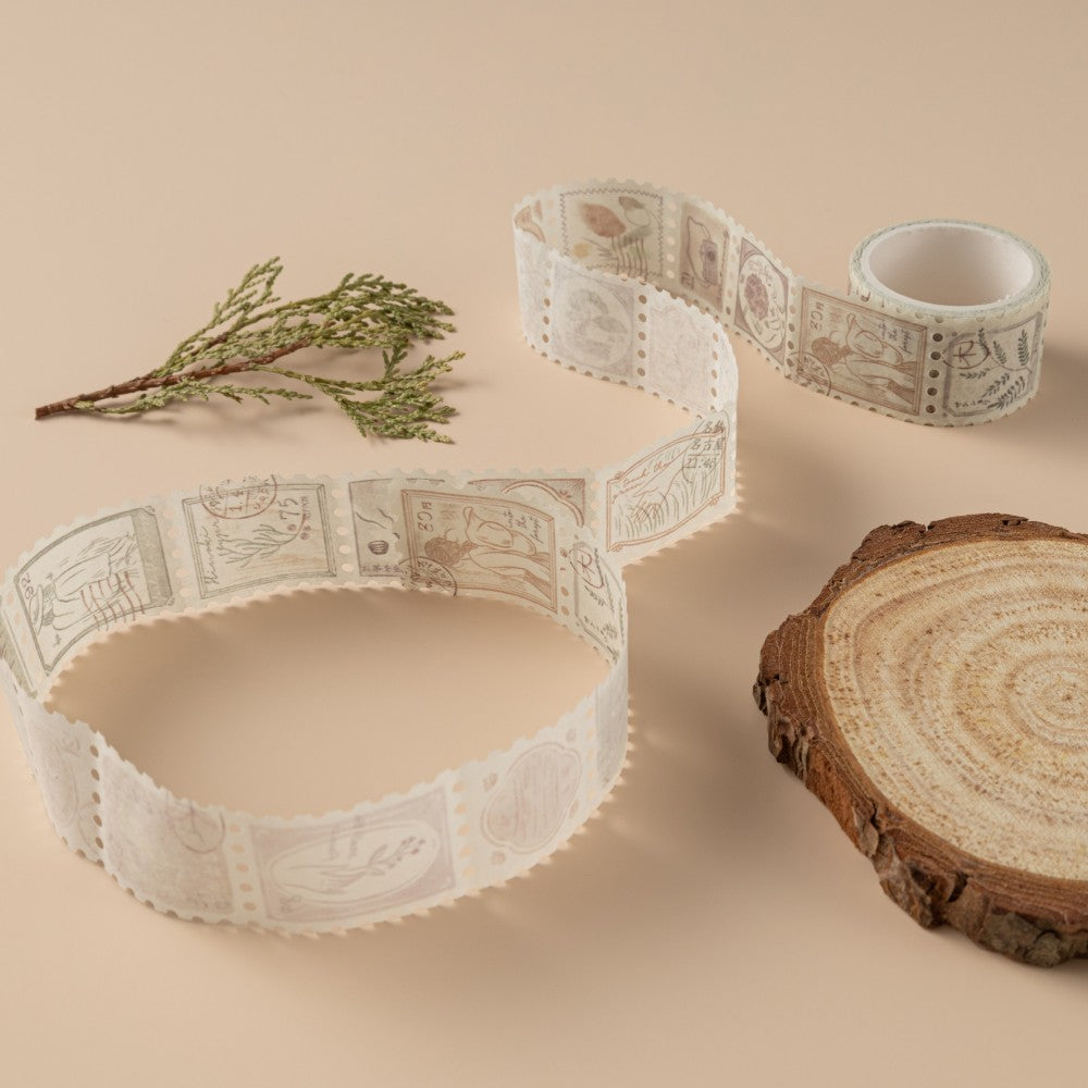 Stickers Book Set Fiori - 6 Rotoli Washi Tape PET Estetico, 50mm X 2m, Per Diari, Album E Decorazioni Adesivi Scrapbooking