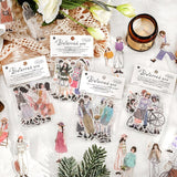 Fashion Girl Aesthetic Sticker Pack