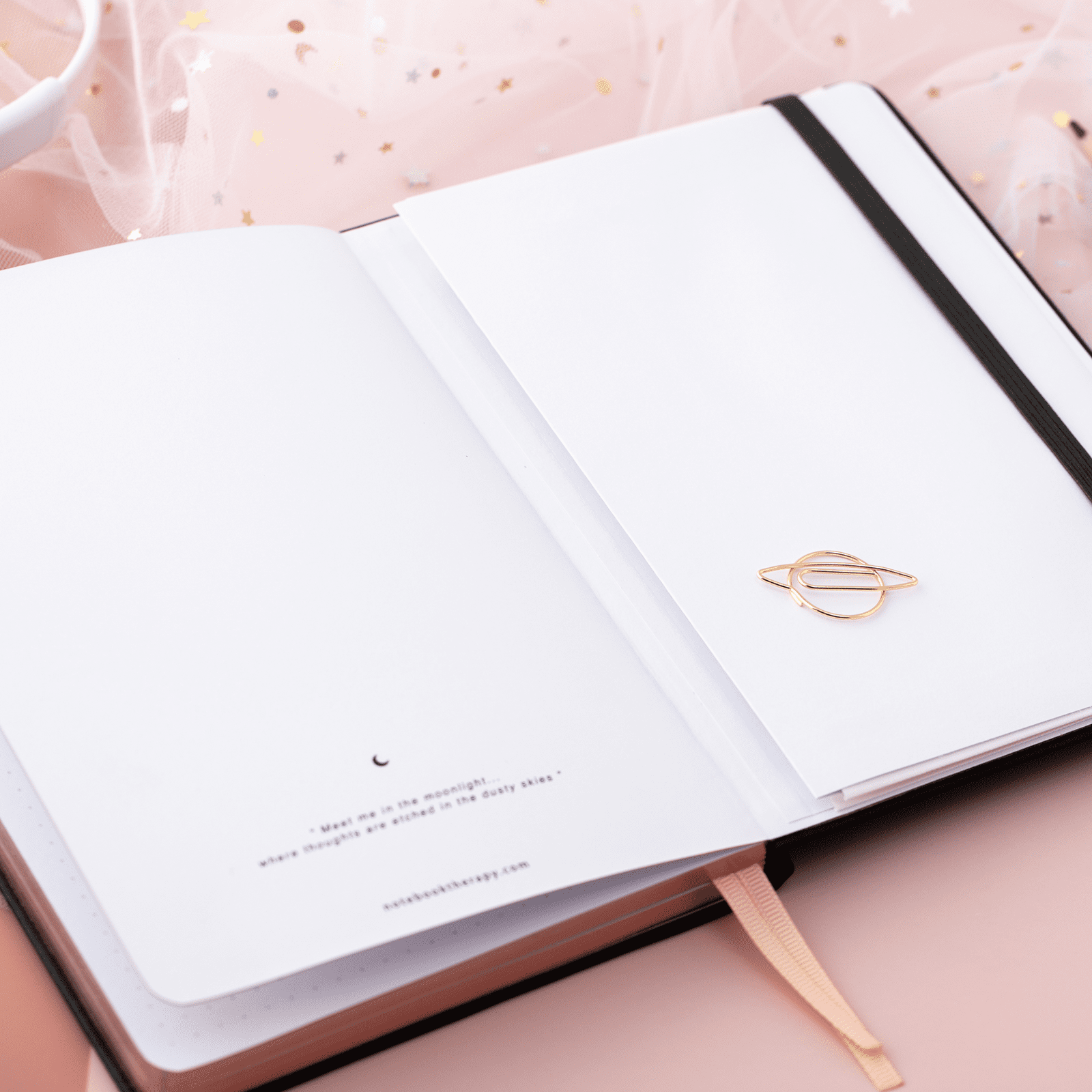 Tsuki 'Night time' Galaxy Bullet Journal ☾ – NotebookTherapy