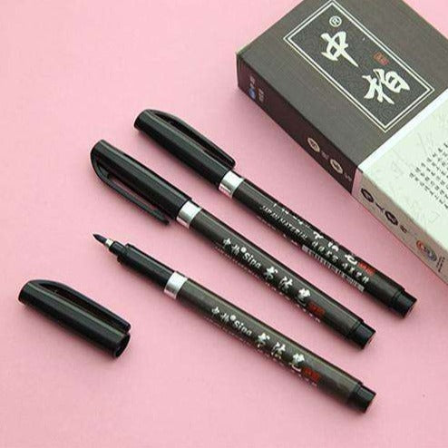 3 Set - Japanese Calligraphy Pens – NotebookTherapy