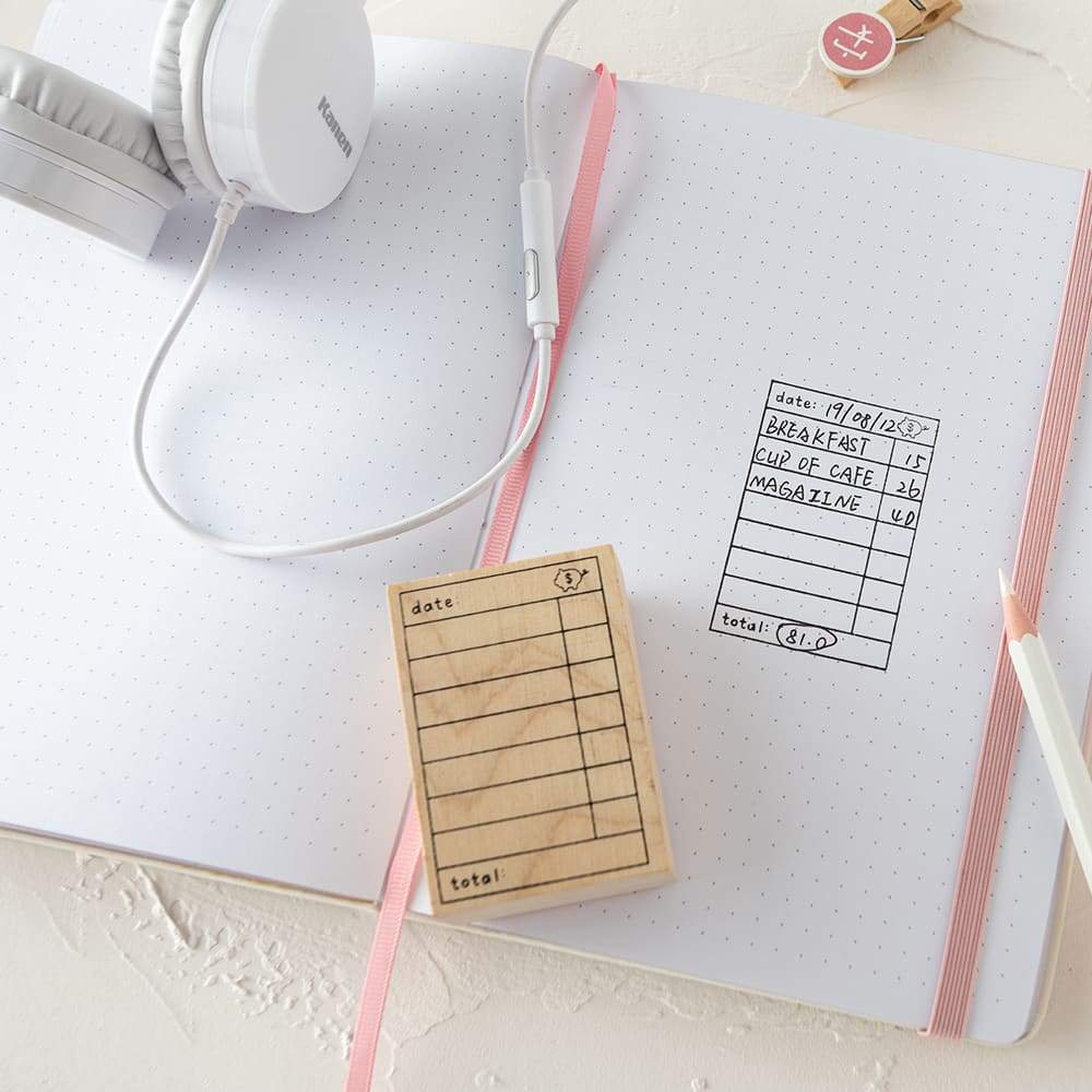 Tsuki Bullet Journal Tracking and Planning Stamp Set ☾ – NotebookTherapy, bullet  journal 
